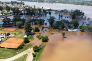 concordia, evacuados, inundacion