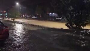 Comodoro Rivadavia, Lluvia, obras