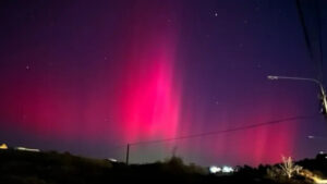 auroras, tormenta solar, Ushuaia