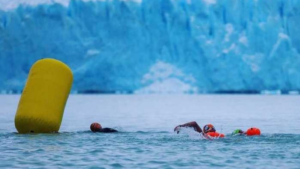 aguas abiertas, El Calafate, mundial de nado, Santa Cruz