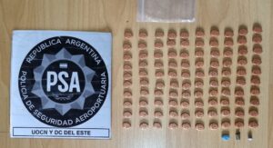 Aeroportuaria, Almagro, Buenos Aires, comodoro, correo, Extasis, Narcotrafico, PSA, seguridad
