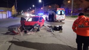 accidente, Km 3, moto