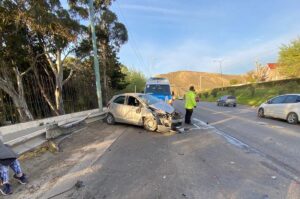 accidente, heridos, Ruta 3