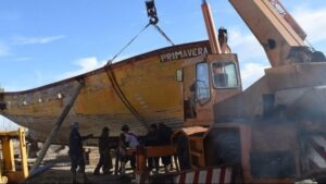 barco, Golfo Nuevo, Puerto Madryn