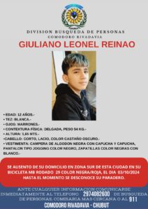 Asesoría de Menores, Busqueda, Hallazgo, MPF, Servicio de Proteccion