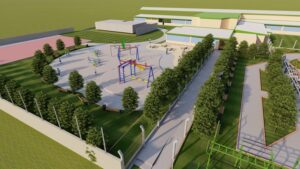 autos, escuelas, Rawson