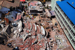 derrumbe, Villa Gesell