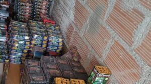 allanamientos, Madryn, pirotecnia