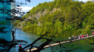 Los alerces, turistas