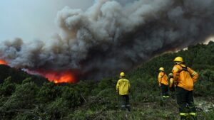 Bariloche, incendio, Parque Nacional Nahuel Huapi