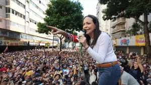 Caracas, Corina Machado, Venezuela