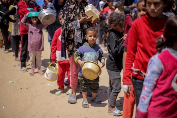 desnutrición, Gaza, OMS