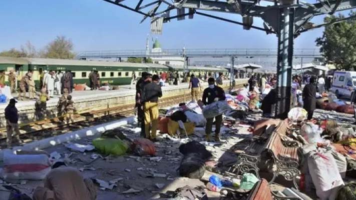 Explosión, Pakistán