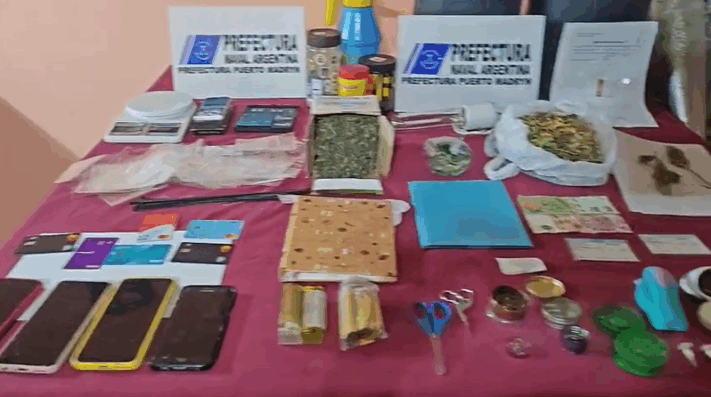 Madryn, narcotráfico, Prefectura