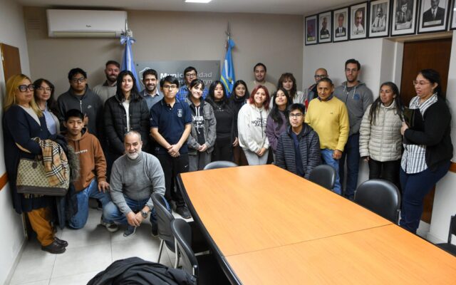 alumnos, Madryn, pasantías
