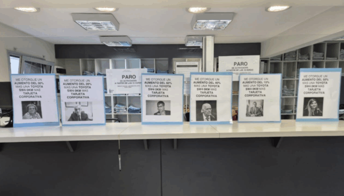 Chubut, Judiciales, paro