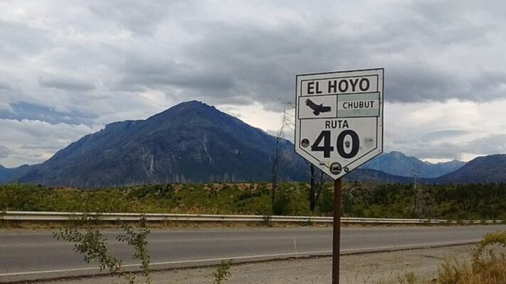 camiones, obras, Ruta 40