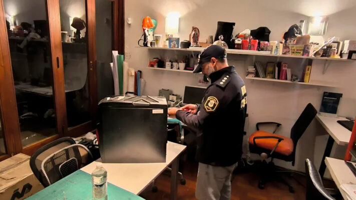 allanamientos, Makintach, Maradona