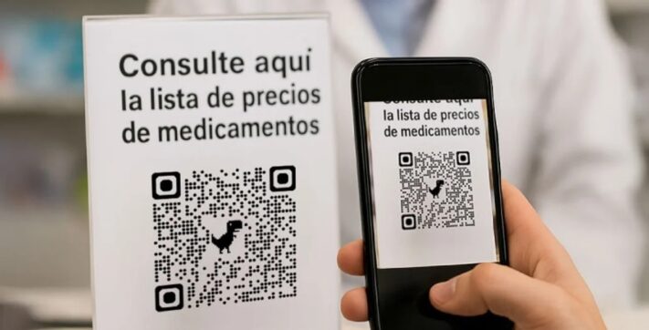 código QR, farmacias