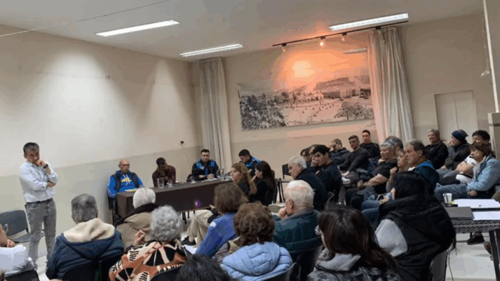 barrio Mosconi, iluminación, Inseguridad