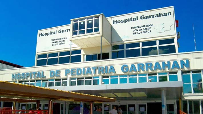 gemelas siamesas, Hospital Garrahan