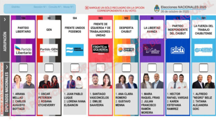 boleta única, elecciónes