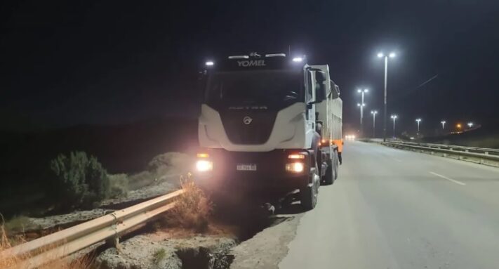 socavón, Vialidad Nacional