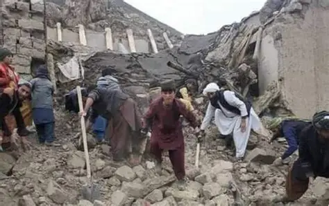 Afganistán, terremoto