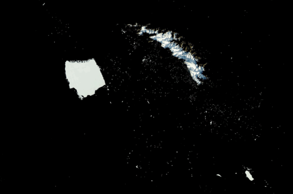 Antártida, iceberg