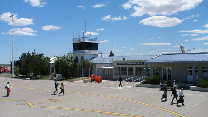 aeropuertos, Madryn, plásticos