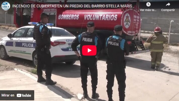 Bº Stella Maris, incendio