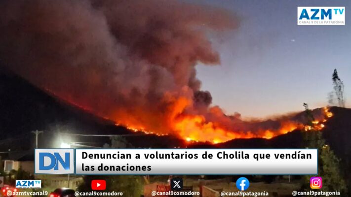 Cholila, donaciones