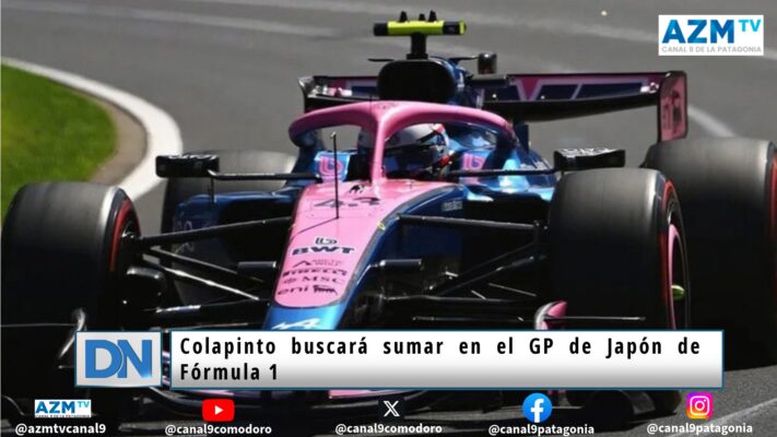 Colapinto buscará sumar en el GP de Japón de Fórmula 1
