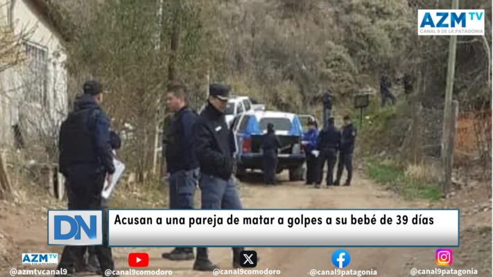 Acusan a una pareja de matar a golpes a su bebé de 39 días