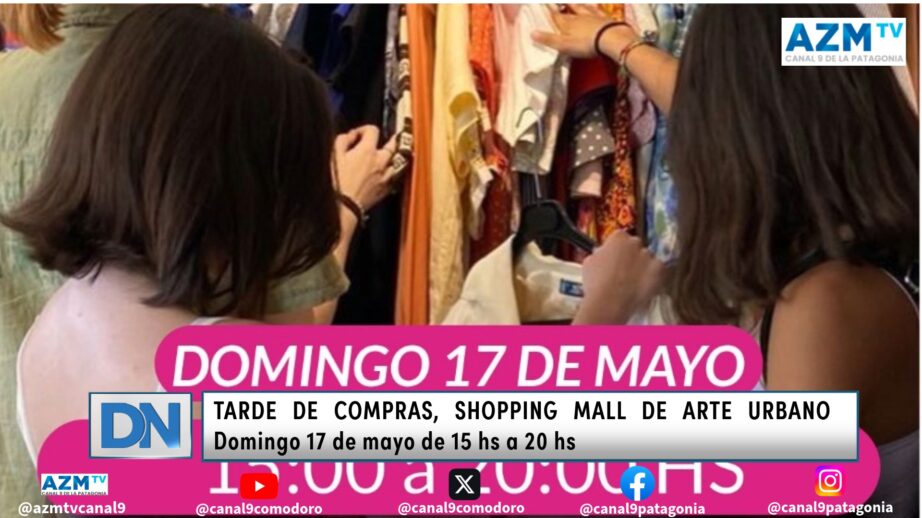 TARDE DE COMPRAS, SHOPPING MALL DE ARTE URBANO