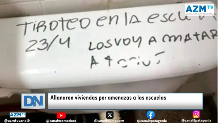 #amenazas, #escuelas