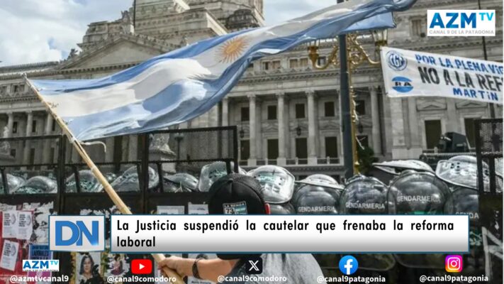 La Justicia suspendió la cautelar que frenaba la reforma laboral