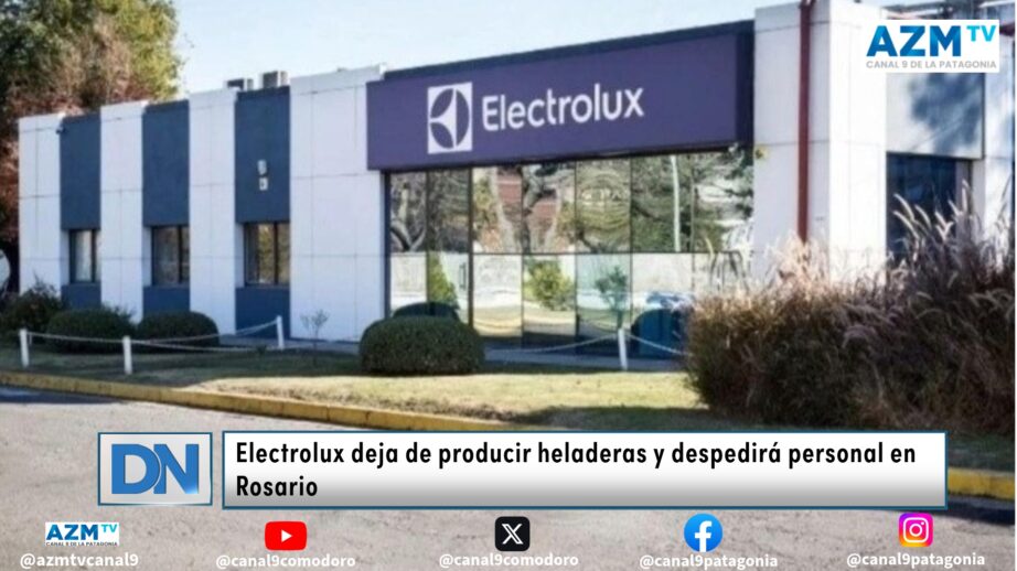 Electrolux deja de producir heladeras y despedirá personal en Rosario