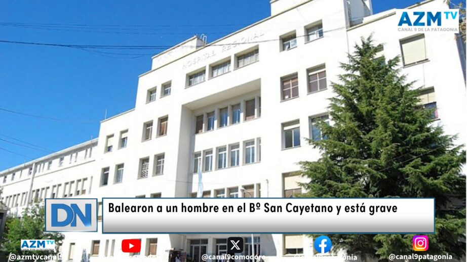 Balearon a un hombre en el Bº San Cayetano y está grave