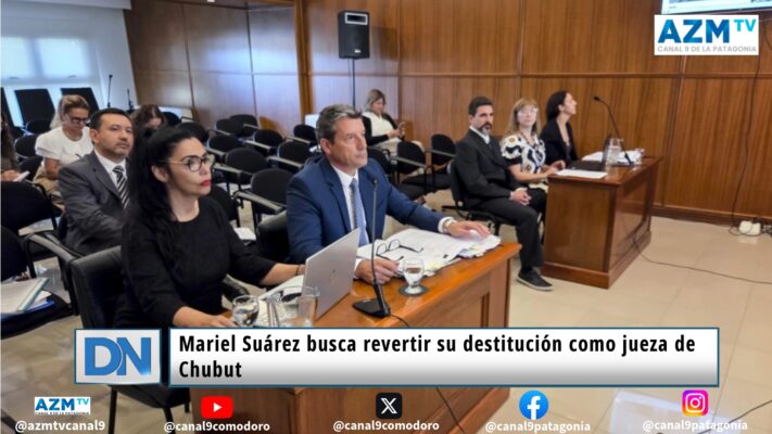 Mariel Suárez busca revertir su destitución como jueza de Chubut