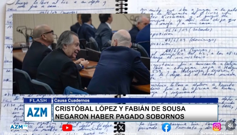 Cristóbal López y Fabián De Sousa negaron haber pagado sobornos