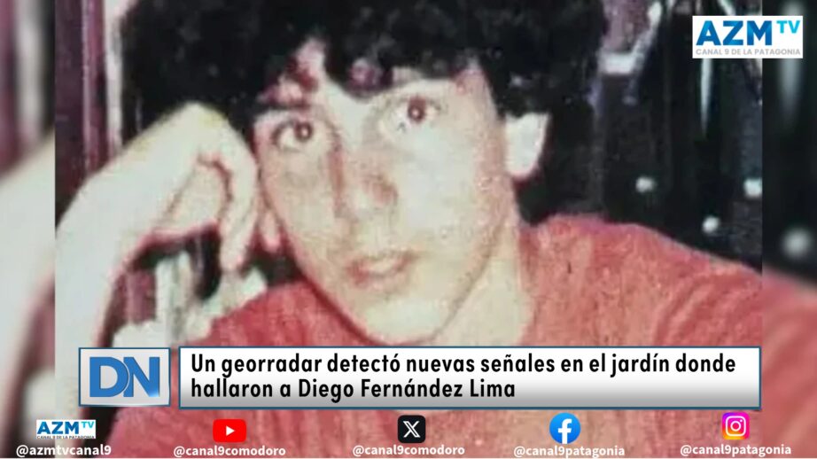 Un georradar detectó nuevas señales en el jardín donde hallaron a Diego Fernández Lima