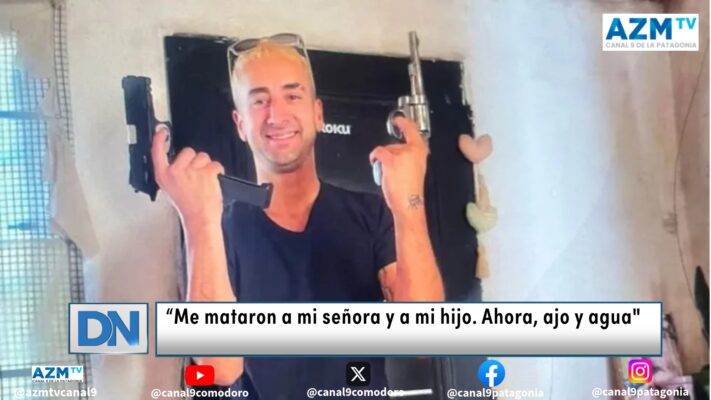 “Me mataron a mi señora y a mi hijo. Ahora, ajo y agua»