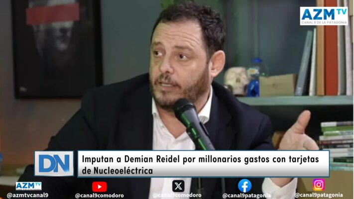 Imputan a Demian Reidel por millonarios gastos con tarjetas de Nucleoeléctrica