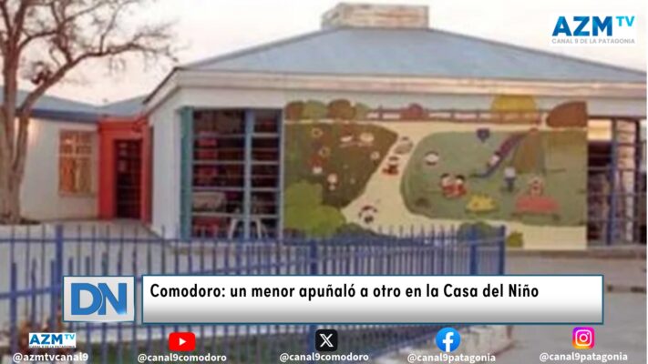 Comodoro: un menor apuñaló a otro en la Casa del Niño