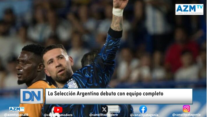 La Selección Argentina debuta con equipo completo