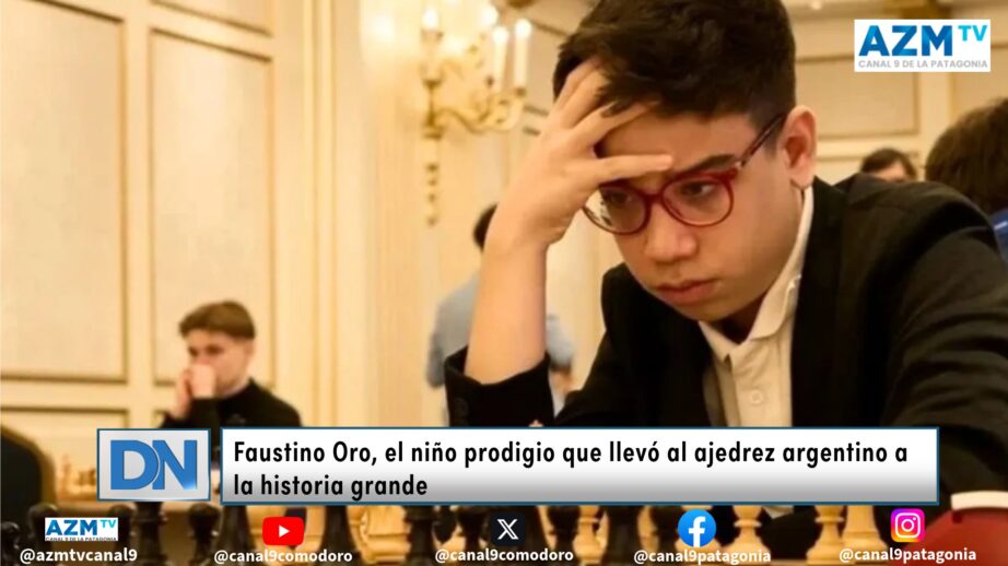 Faustino Oro, el niño prodigio que llevó al ajedrez argentino a la historia grande