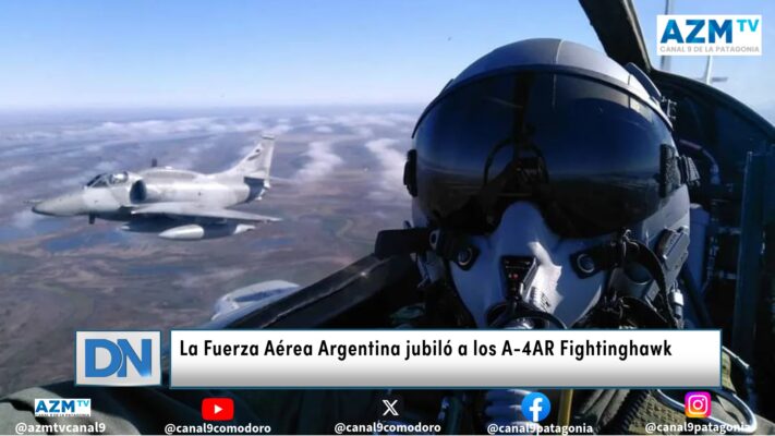 La Fuerza Aérea Argentina jubiló a los A-4AR Fightinghawk