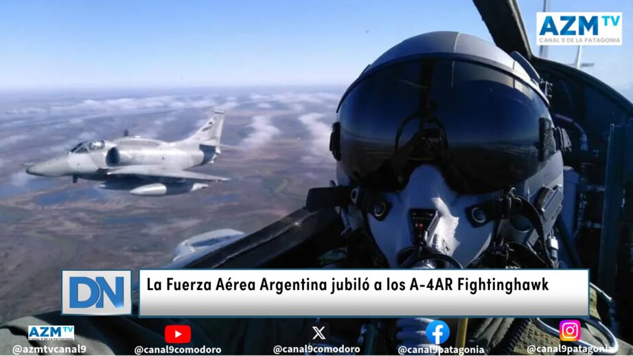 La Fuerza Aérea Argentina jubiló a los A-4AR Fightinghawk