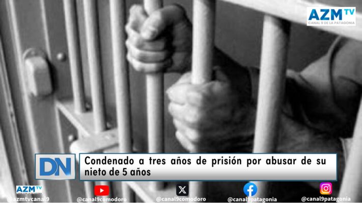 Condenado a tres años de prisión por abusar de su nieto de 5 años